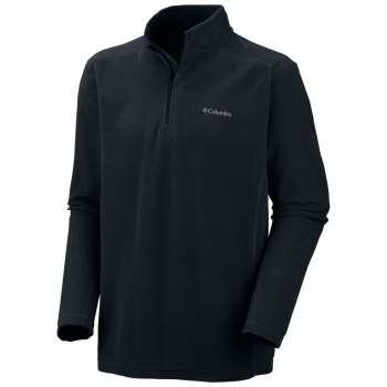 Columbia Muške Puloveri - Klamath Range II Half Zip Fleece Big Crne | LEUI-48630